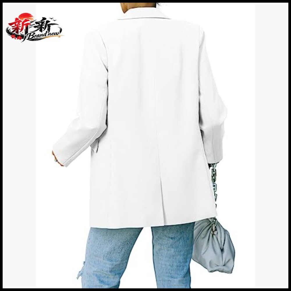 Polyester Blazer With Lining And Pockets For Busi… - image 3